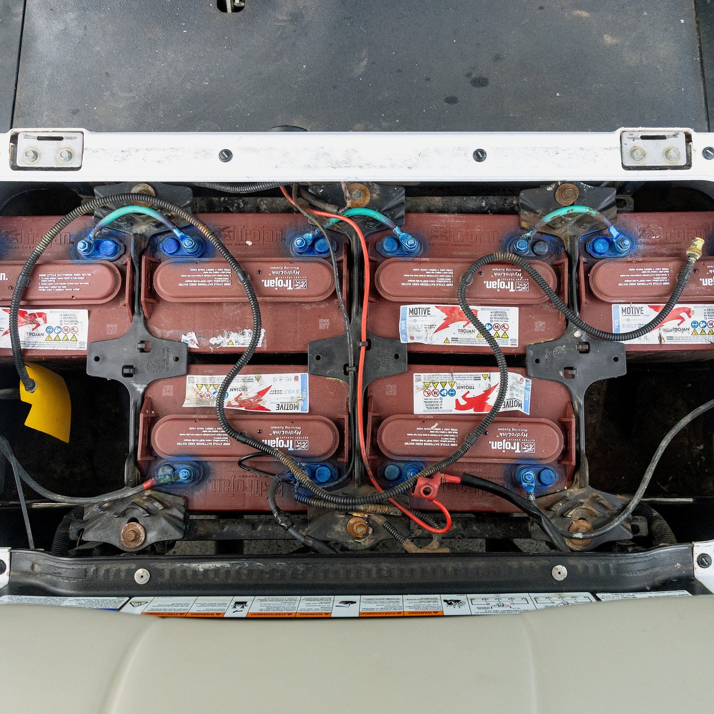 Used 2016 Yamaha FLA Golf Cart - White