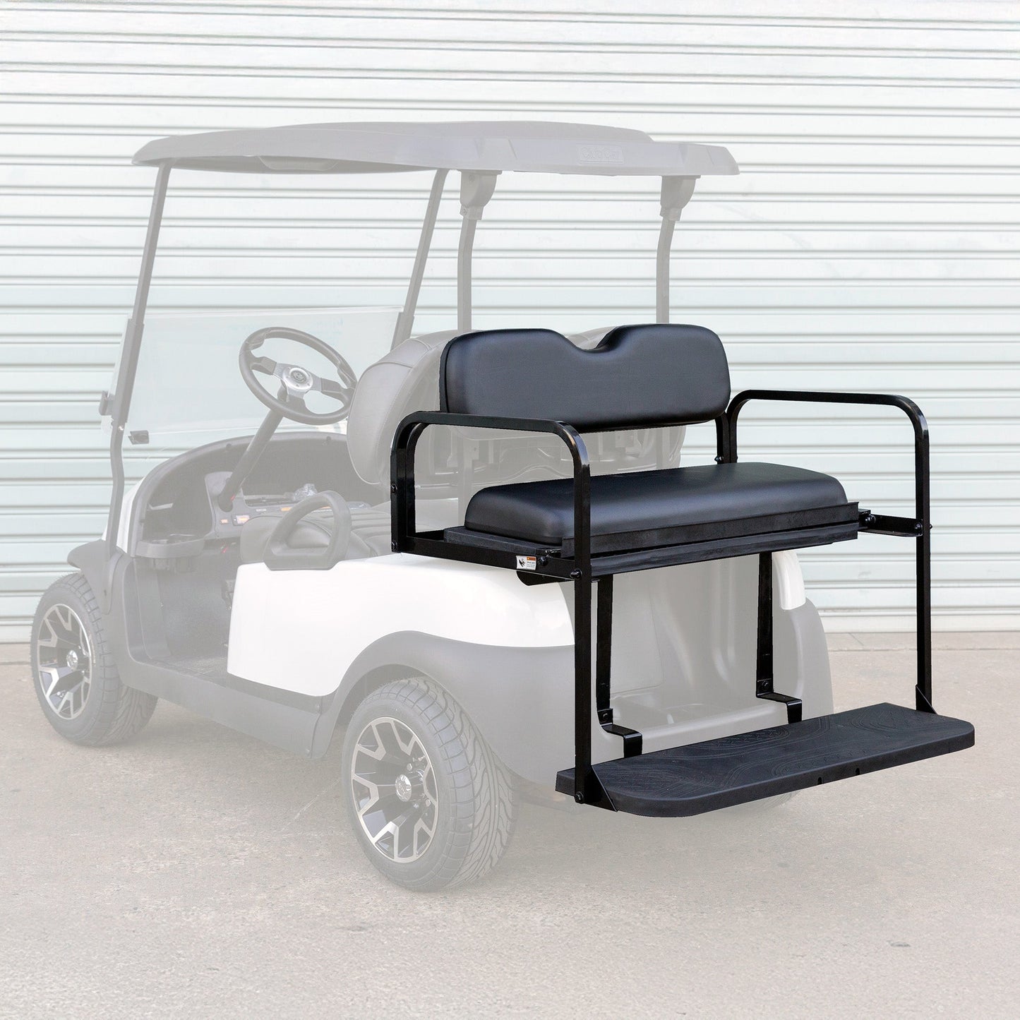 Flip Seat - Black for Club Car Precedent & Tempo Golf Carts