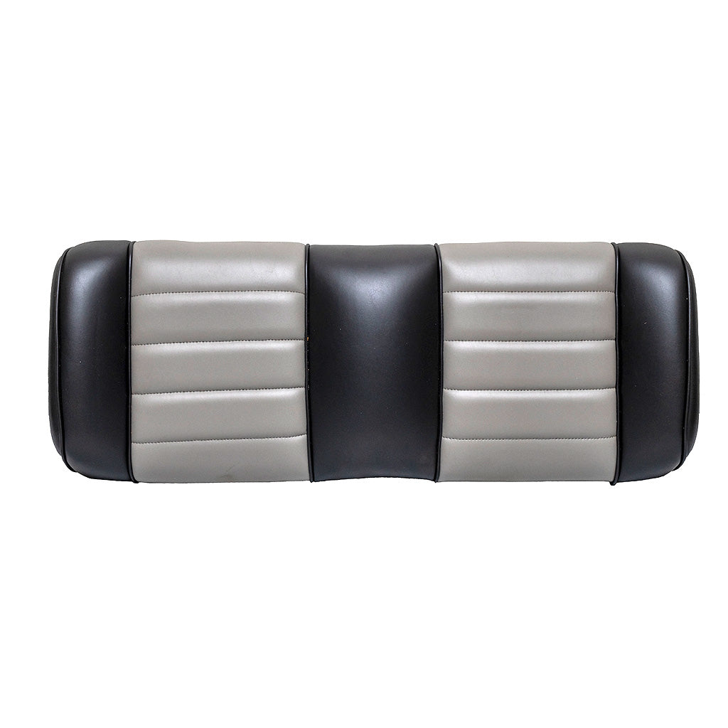 Club Car Golf Cart Seat Bottom Premium Black/Grey