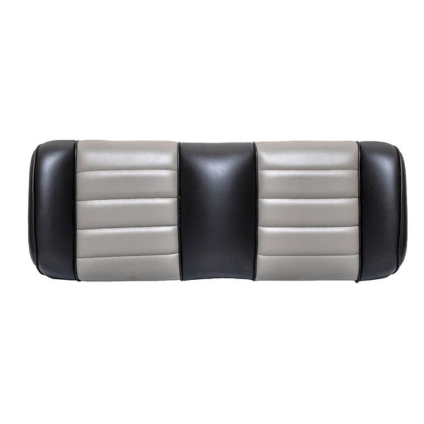 Club Car Golf Cart Seat Bottom Premium Black/Grey