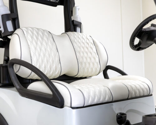 Club Car Onward High Performance Lithium Golf Cart – Glacier White