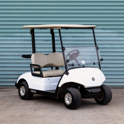 Used 2016 Yamaha FLA Golf Cart - White