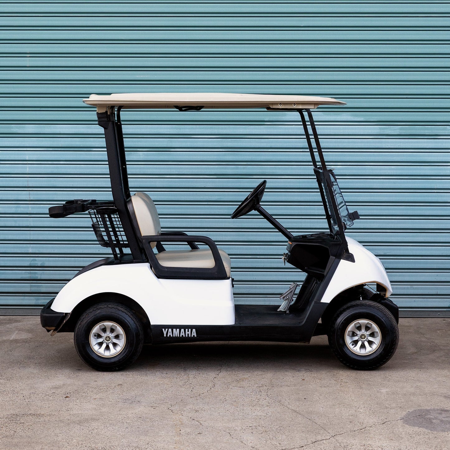 Used 2016 Yamaha FLA Golf Cart - White
