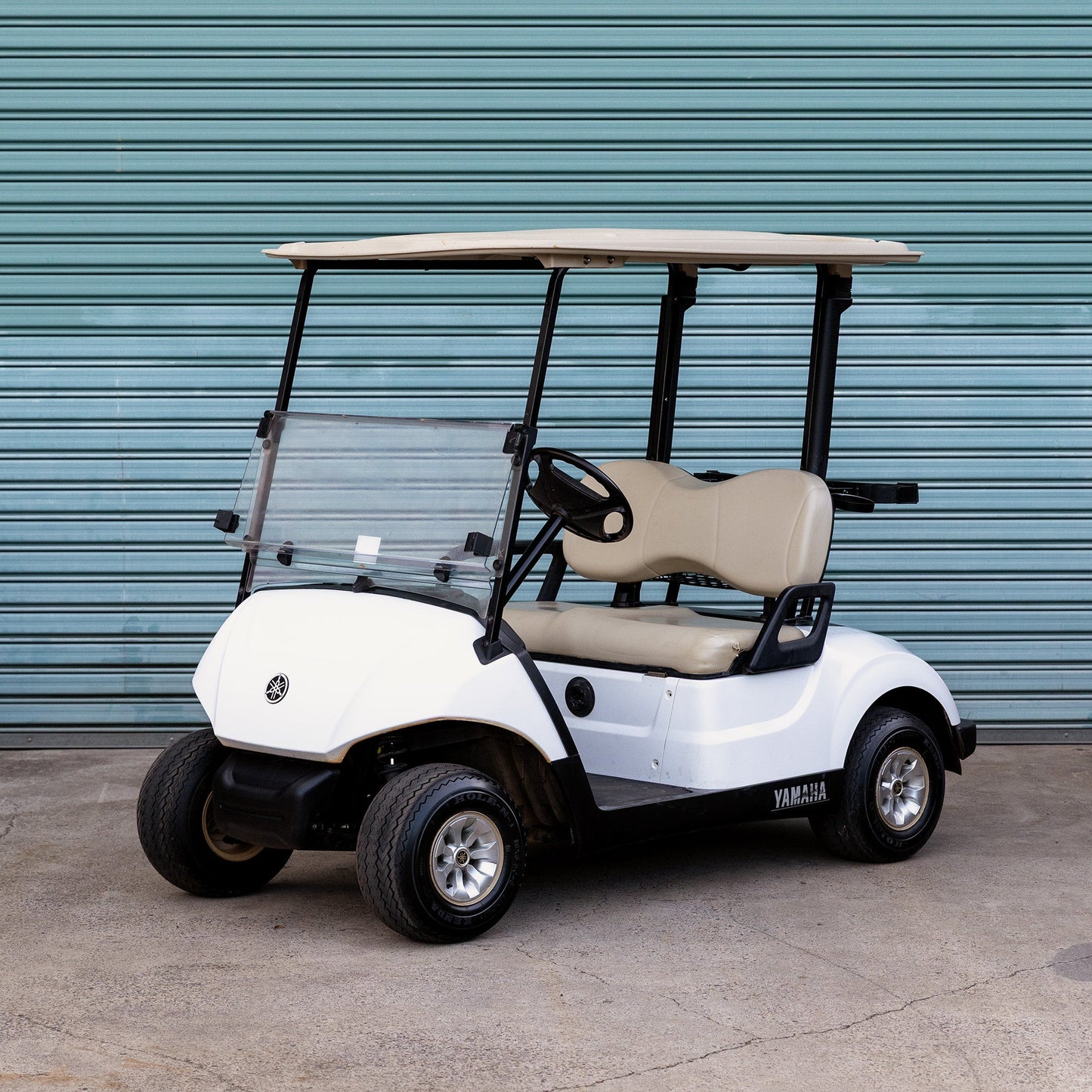 Used 2016 Yamaha FLA Golf Cart - White