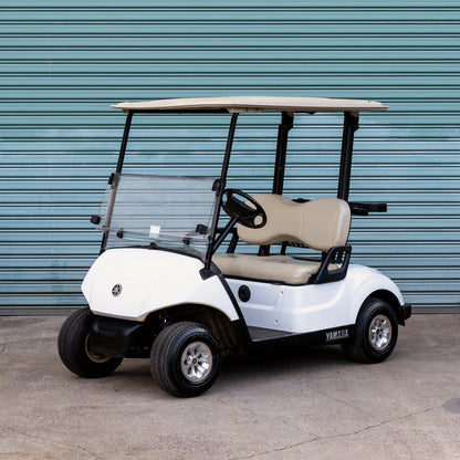 Used 2016 Yamaha FLA Golf Cart - White