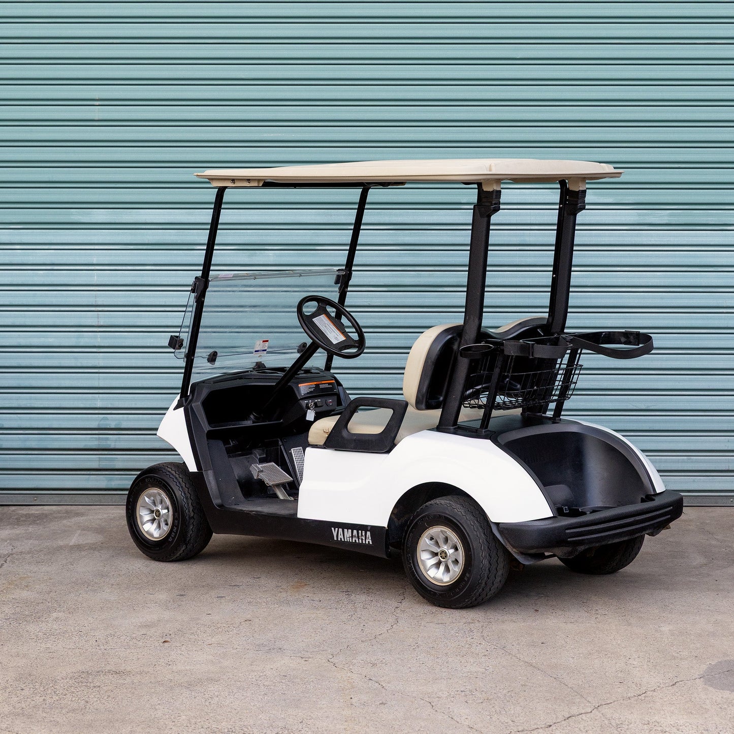 Used 2016 Yamaha FLA Golf Cart - White