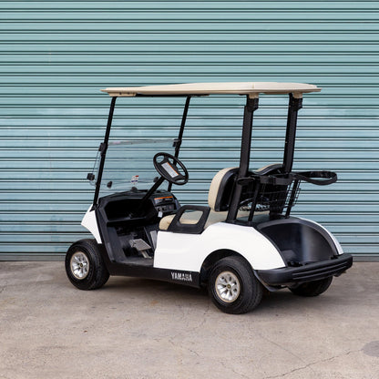 Used 2016 Yamaha FLA Golf Cart - White