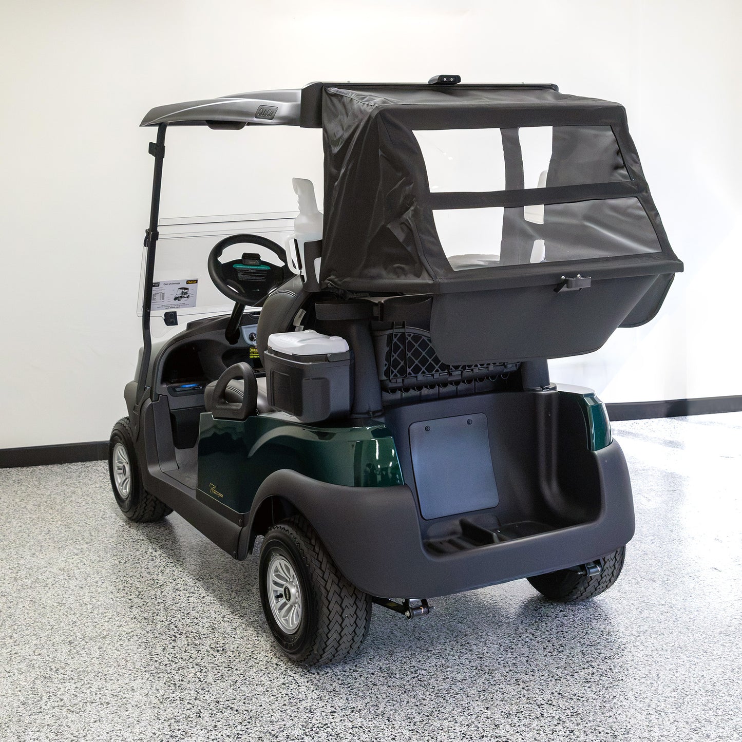 Club Car Tempo Deluxe Petrol Golf Cart - Metallic Green