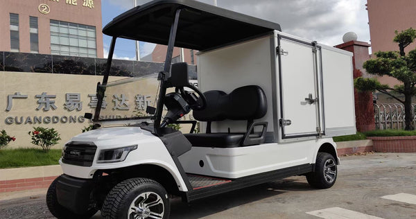 EDACAR Van 2 electric utility van with enclosed lockable van body