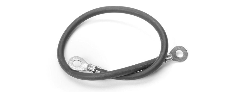 Club Car Golf Cart Battery Wire ASM #6 BLK,17"