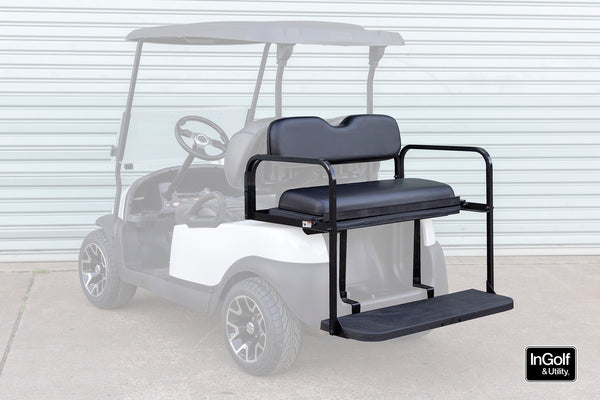 Flip Seat - Black for Club Car Precedent & Tempo Golf Carts
