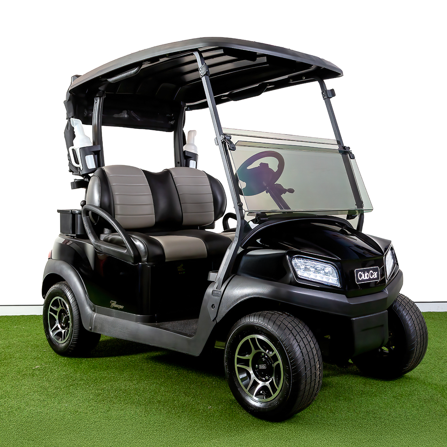 Club Car Tempo Deluxe Golf Cart - Metallic Black