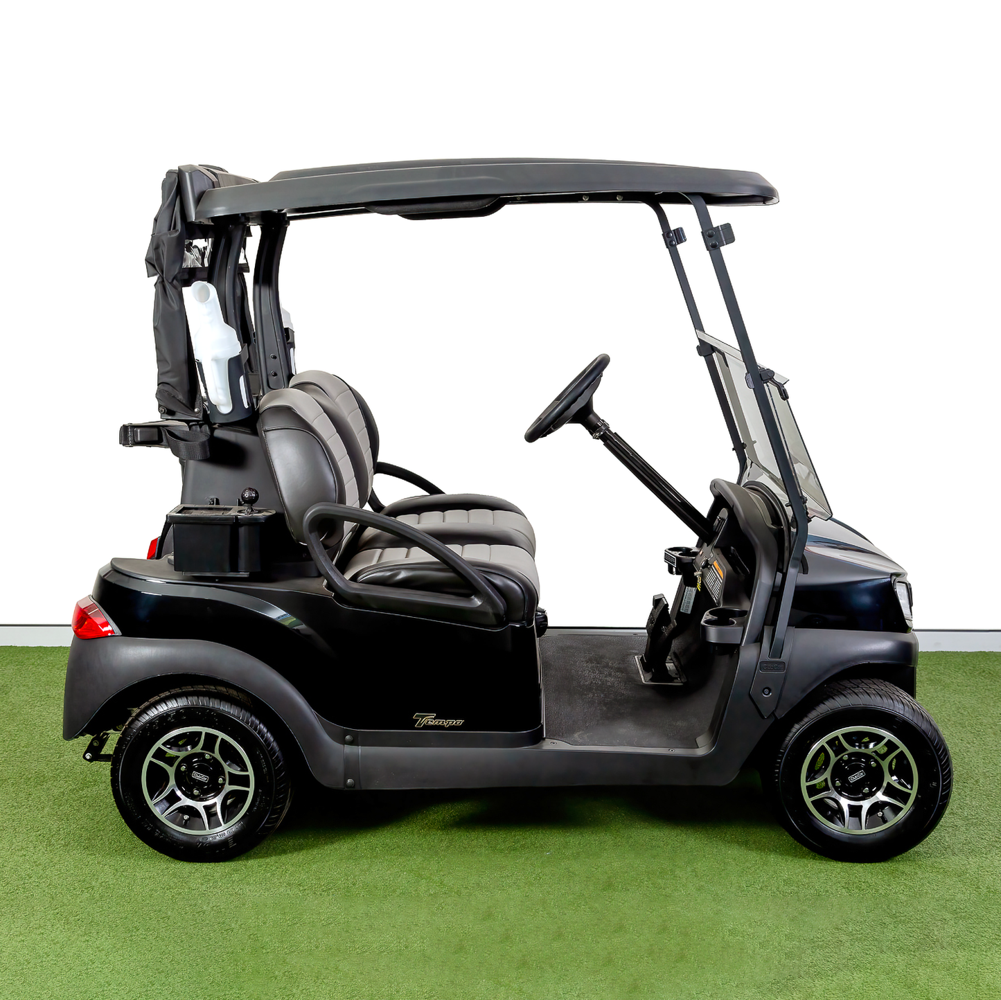 Club Car Tempo Deluxe Golf Cart - Metallic Black