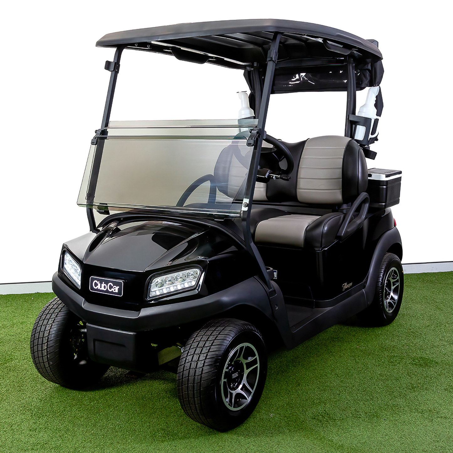 Club Car Tempo Deluxe Golf Cart - Metallic Black