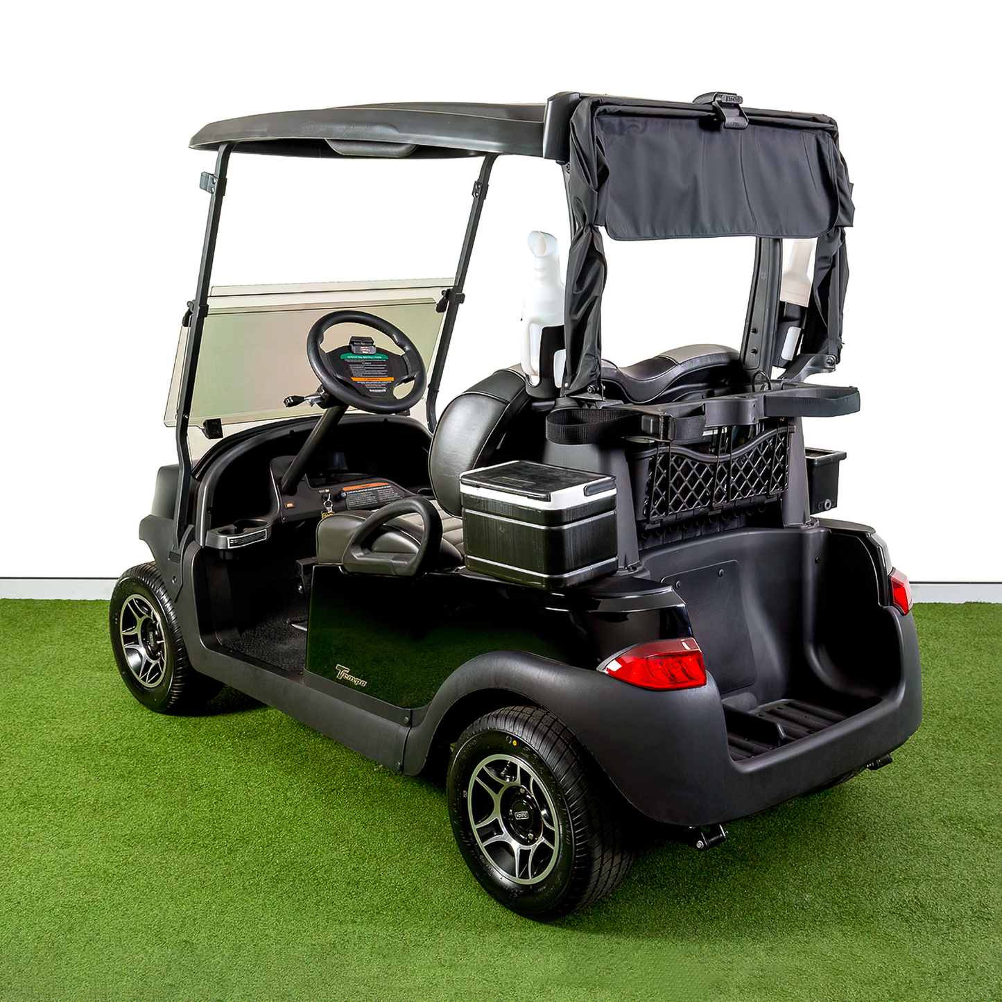 Club Car Tempo Deluxe Golf Cart - Metallic Black