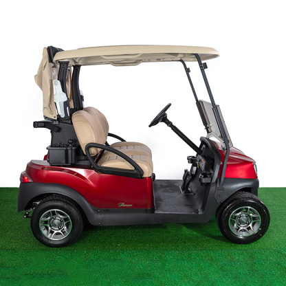 Club Car Tempo Deluxe FLA Golf Cart - Metallic Candy Apple Red