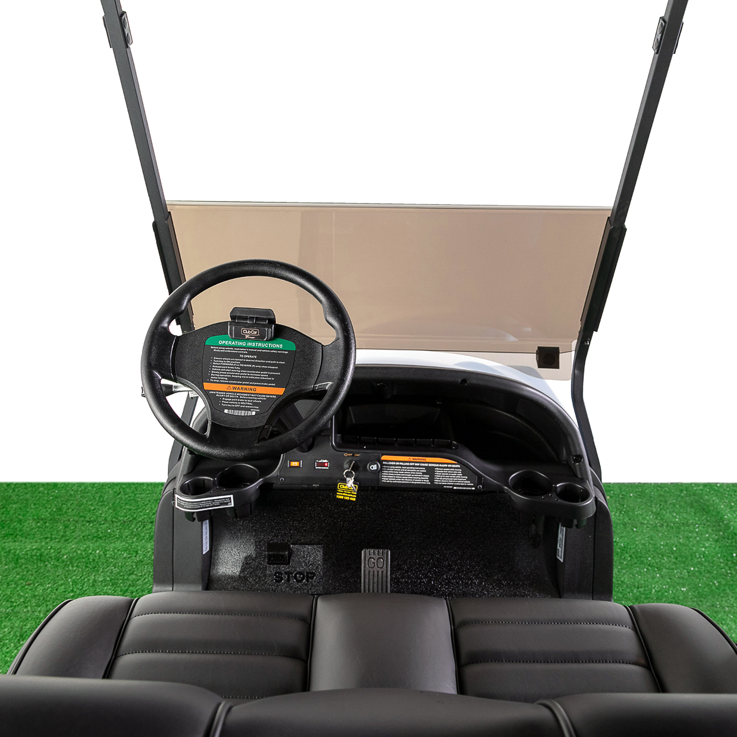 Club Car Tempo Deluxe Golf Cart - Metallic Ice Blue