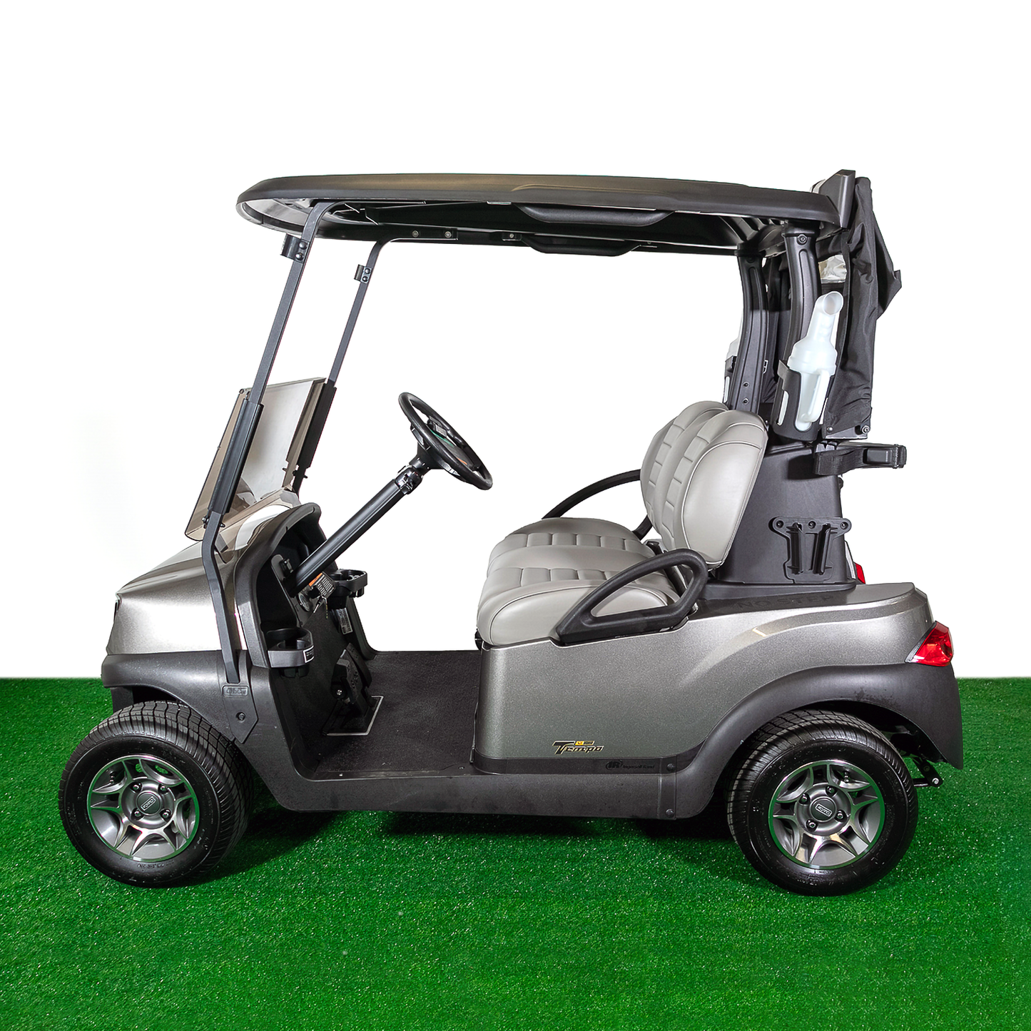 Club Car Tempo Deluxe Lithium Golf Cart - Metallic Platinum