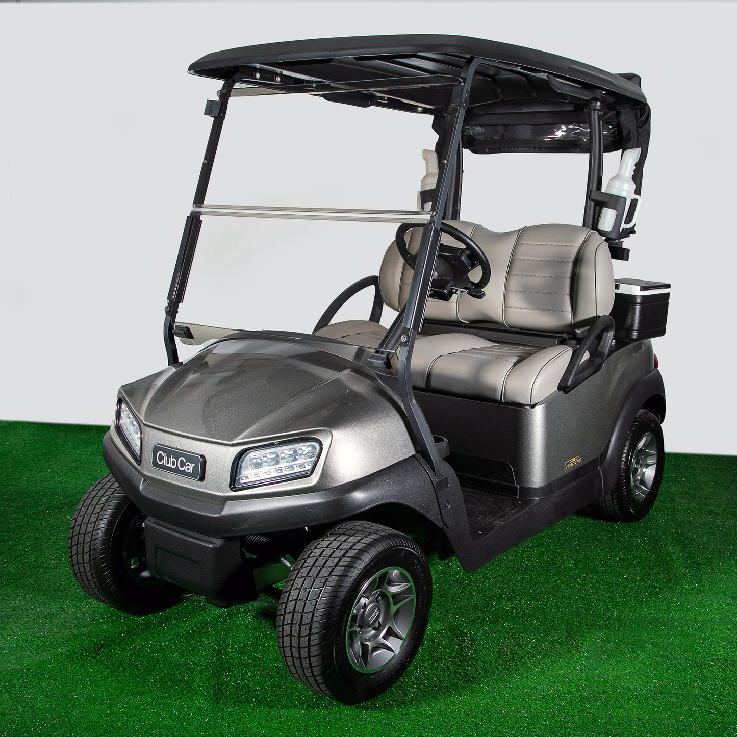 Club Car Tempo Deluxe Lithium Golf Cart - Metallic Platinum