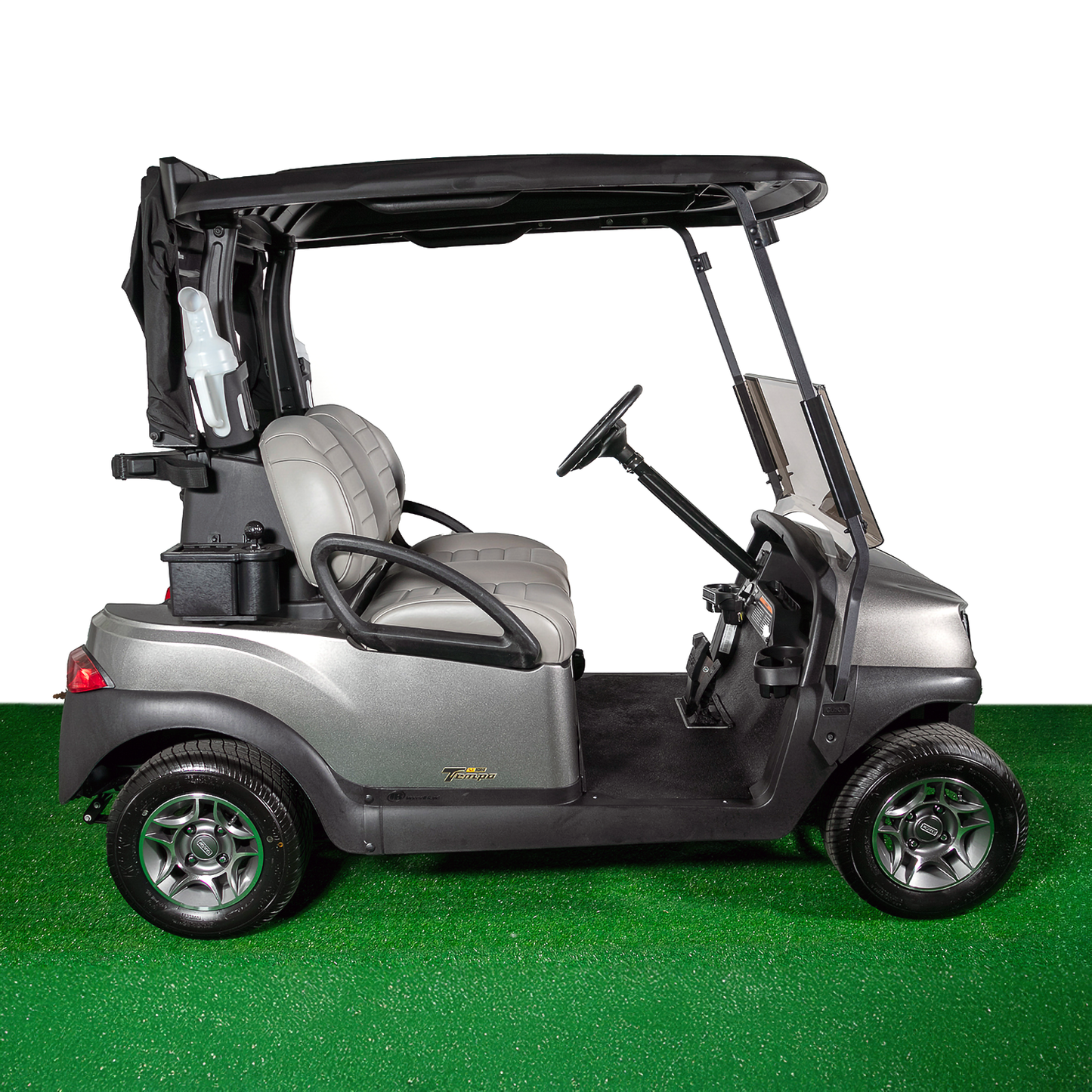 Club Car Tempo Deluxe Lithium Golf Cart - Metallic Platinum
