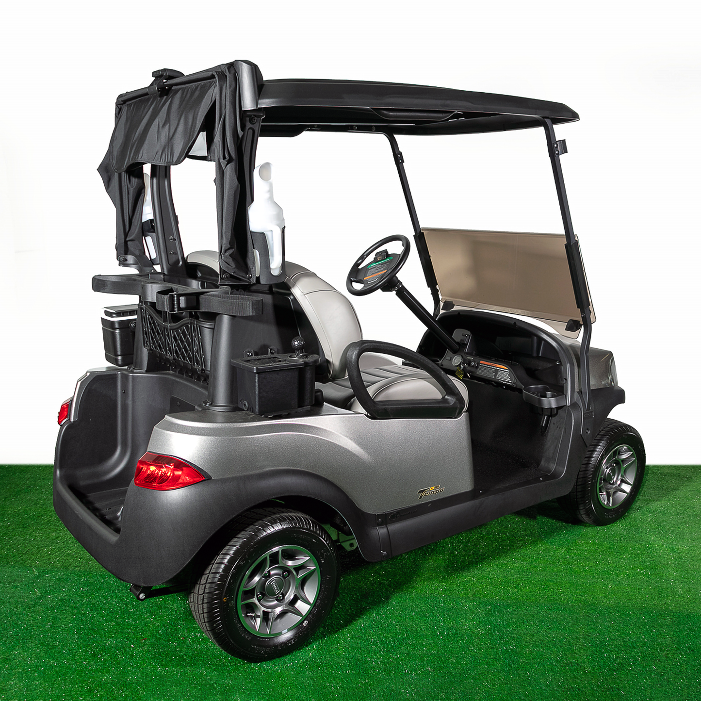 Club Car Tempo Deluxe Lithium Golf Cart - Metallic Platinum