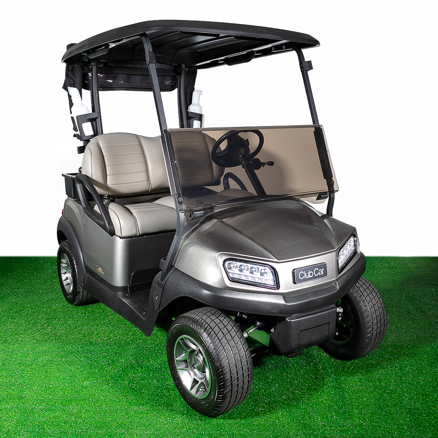 Club Car Tempo Deluxe Lithium Golf Cart - Metallic Platinum