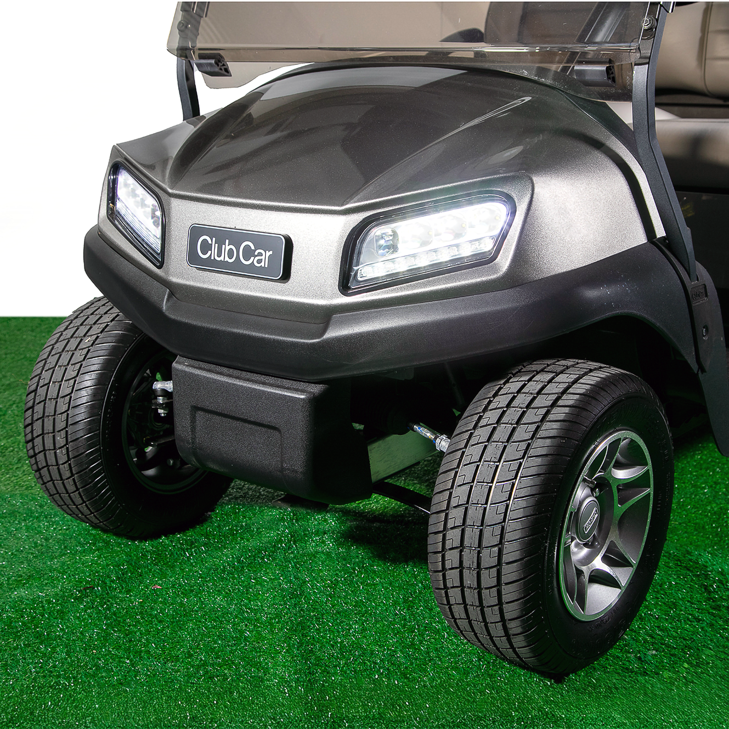 Club Car Tempo Deluxe Lithium Golf Cart - Metallic Platinum
