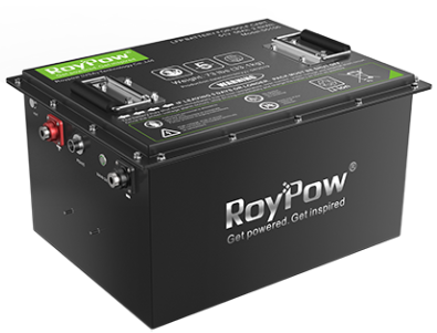 RoyPow 51.2V / 105 Amp hour Lithium Ion Phosphate Battery-Full conversion package.