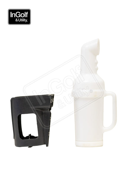 Golf Cart Sand Bottle With Mounting Bracket
