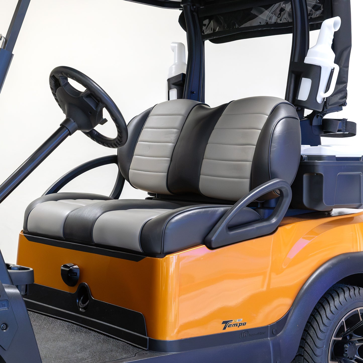 Refurbished 2021 Club Car Tempo Lithium Golf Cart - Atomic Orange