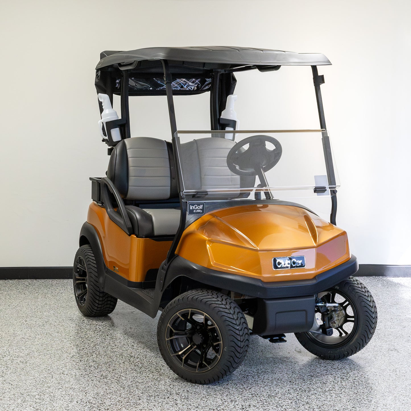 Refurbished 2021 Club Car Tempo Lithium Golf Cart - Atomic Orange