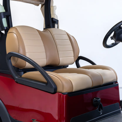 Refurbished 2019 Club Car Tempo Lithium Golf Cart - Candy Apple Red Lithium