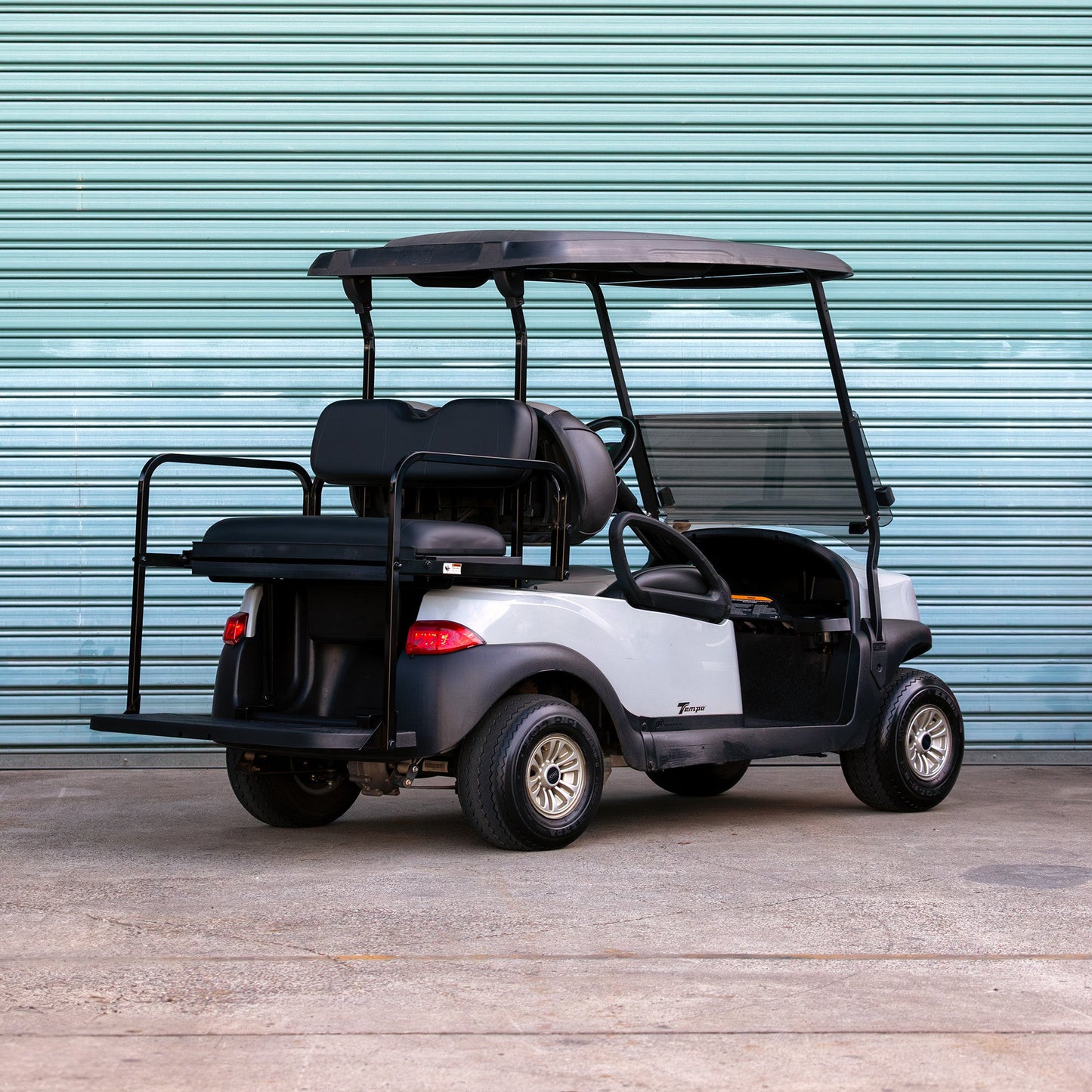 Used 2020 Club Car Tempo Lithium - Platinum 4 Seat / Flip Tray Golf Cart