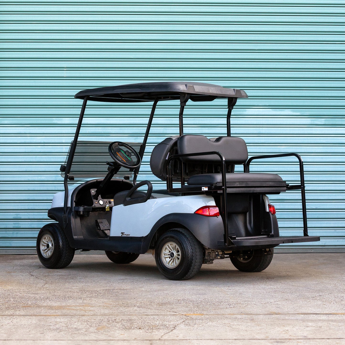 Used 2020 Club Car Tempo Lithium - Platinum 4 Seat / Flip Tray Golf Cart