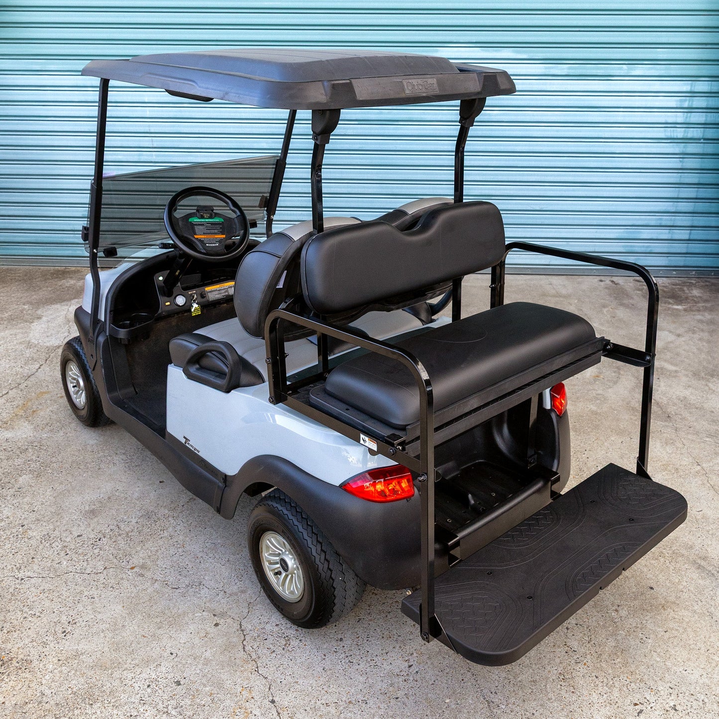 Used 2020 Club Car Tempo Lithium - Platinum 4 Seat / Flip Tray Golf Cart