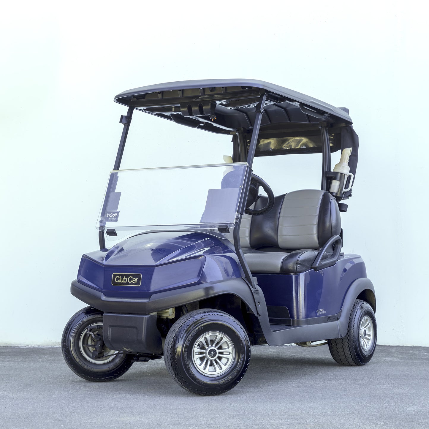 Used 2021 Club Car Tempo Lithium Golf Cart – Sapphire with Premium Seats