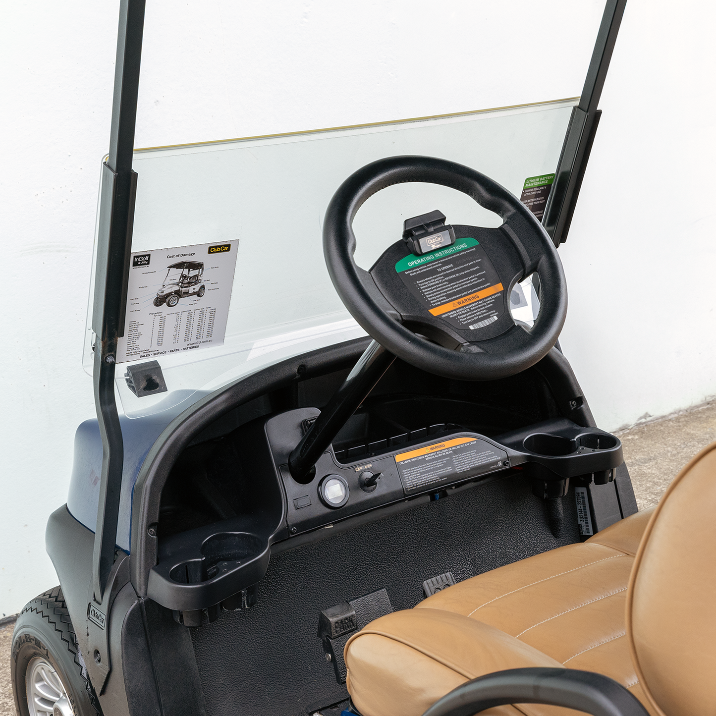 Direct-to-Public Wholesale - Used 2021 Club Car Tempo Lithium - Sapphire