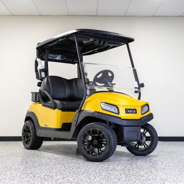 Refurbished 2021 Club Car Tempo Lithium Golf Cart - Liquid Yellow