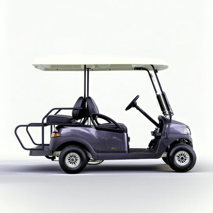 Club Car Tempo 2+2 Lithium Golf Cart - Midnight Silver
