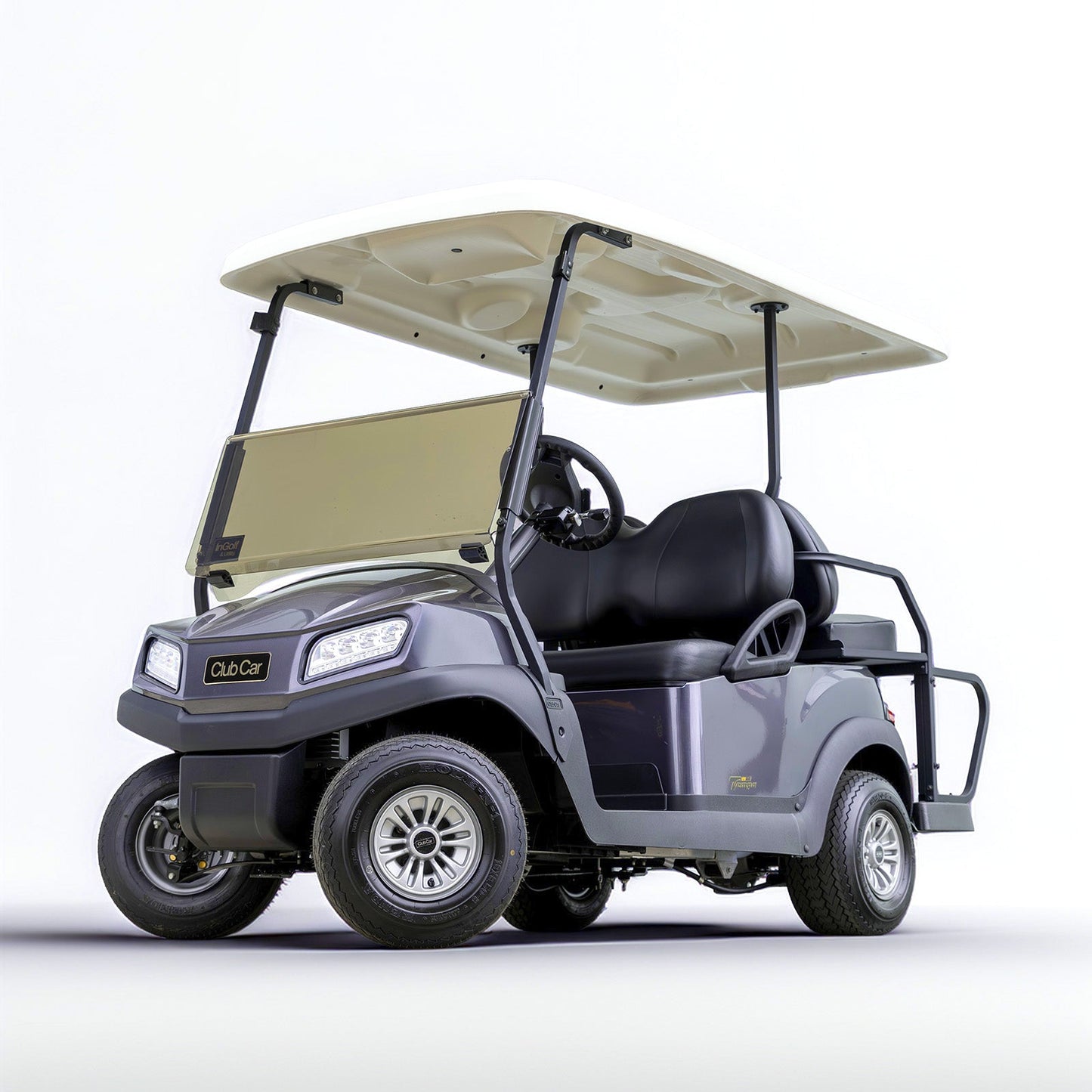 Club Car Tempo 2+2 Lithium Golf Cart - Midnight Silver