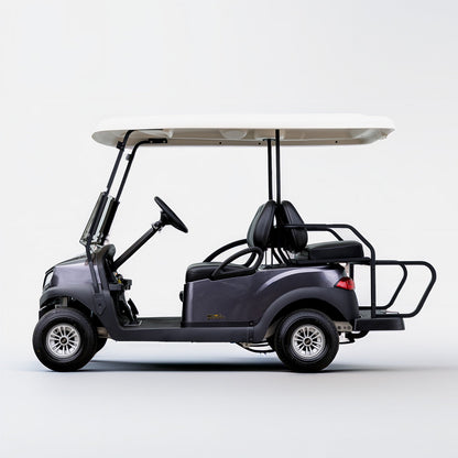 Club Car Tempo 2+2 Lithium Golf Cart - Midnight Silver