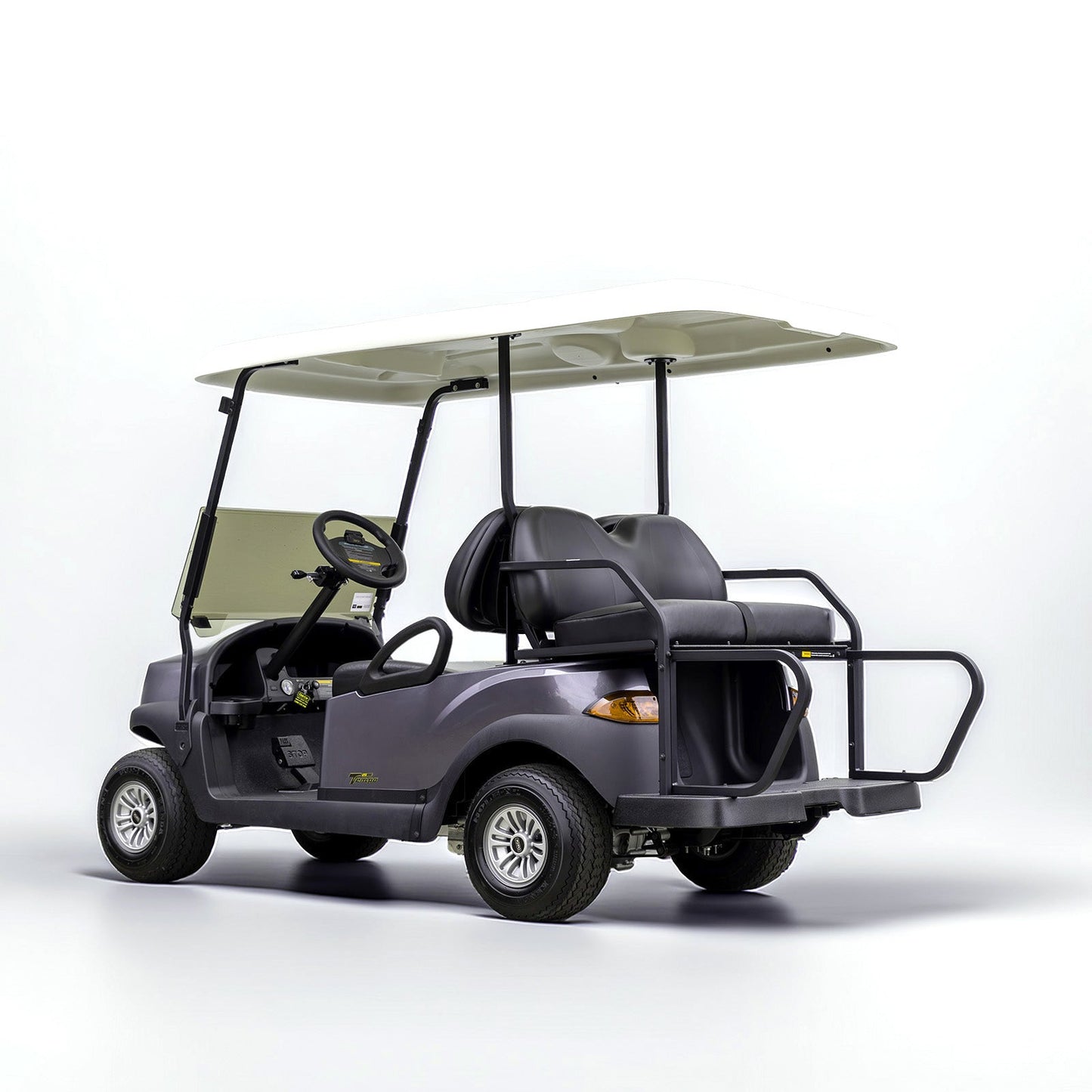 Club Car Tempo 2+2 Lithium Golf Cart - Midnight Silver