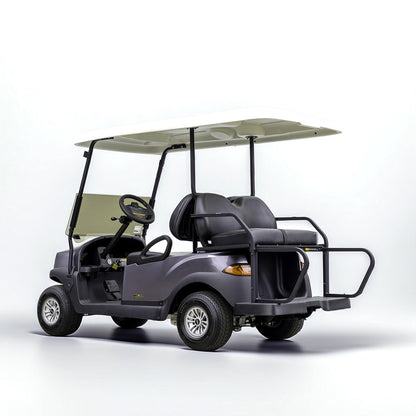 Club Car Tempo 2+2 Lithium Golf Cart - Midnight Silver