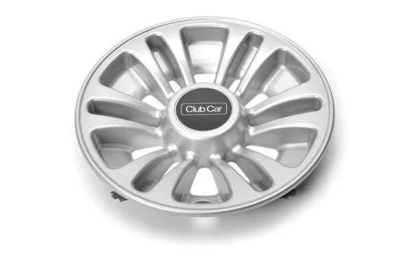 Club Car WHEEL COVER, 12 SPK, 8, SLVR