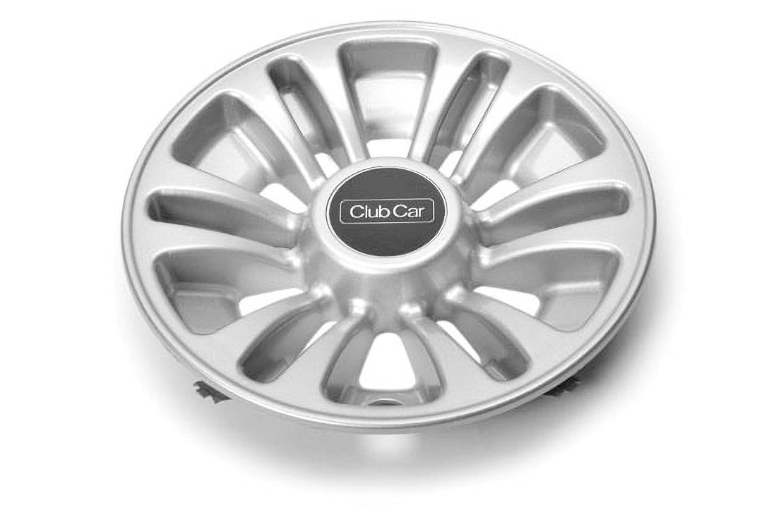 Club Car WHEEL COVER, 12 SPK, 8, SLVR