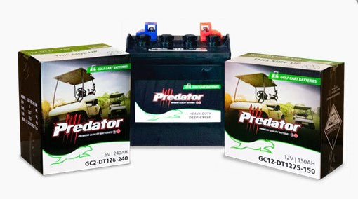 Club car 48v Predator 6 x 8v Batteries