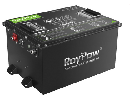 RoyPow 51.2V / 105 Amp hour Lithium Ion Phosphate Battery-Full conversion package.