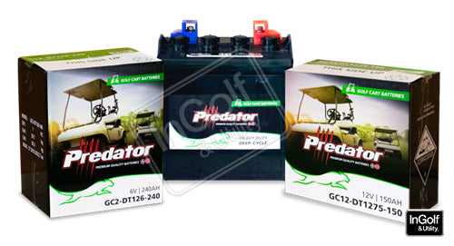 Club car 48v Predator 6 x 8v Batteries