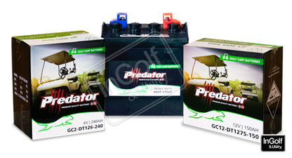 Club car 48v Predator 6 x 8v Batteries